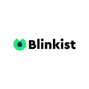Blinkist logo, get coupon code for 40% off