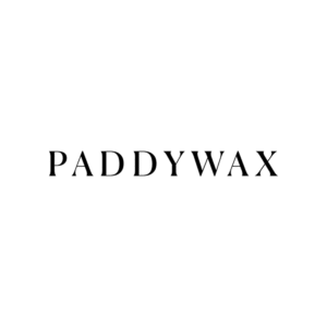 Paddy Wax logo, get coupon code for $5 off